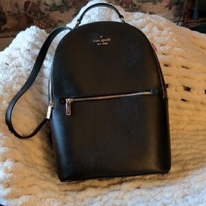 Kate Spade Sleek Black Backpack